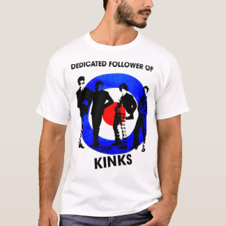 T-shirt Follower Dédié De Kinks Band Classic T-Shi