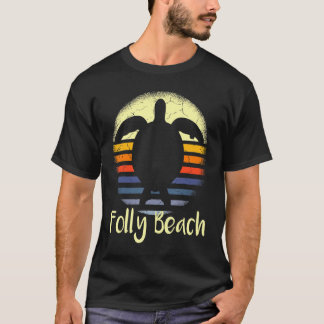 T-shirt Folly Beach South Carolina SC Loggerhead Sea Turtl