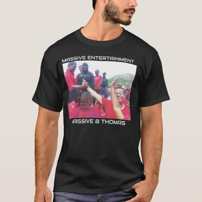 T-SHIRT FONCÉ BASIQUE B THOMAS MASSIVE (Devant)