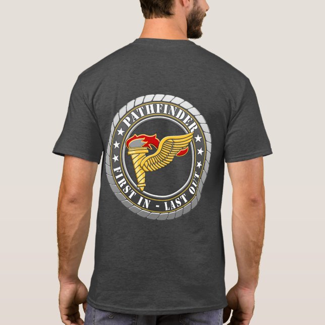 T-shirt foncé basique Pathfinder (Dos)