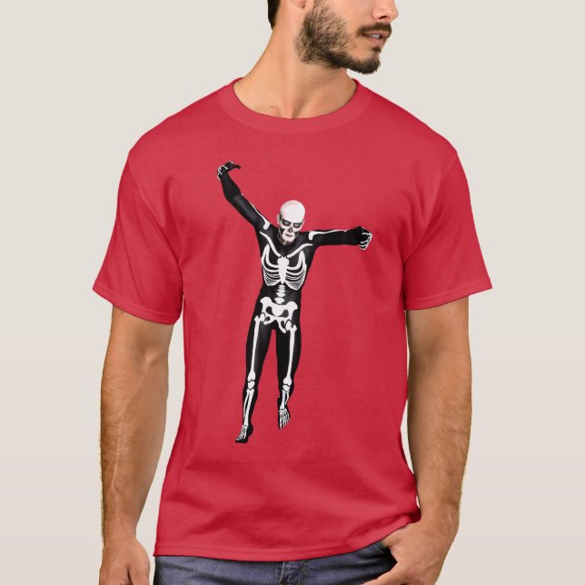 T-shirt foncé basique pour hommes (Devant)