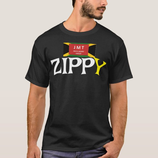 T-shirt foncé basique ZIPPY. (Devant)