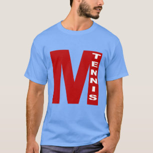 T-shirt foncé  bleu caroline  MILANO  TENNIS