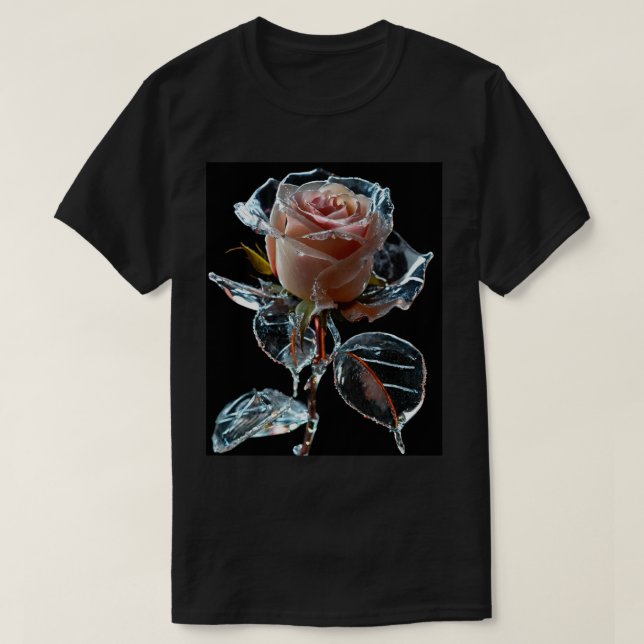 T-shirt foncé de base (Design devant)