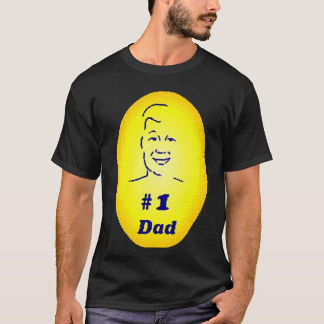 T-shirt foncé de base (Devant)