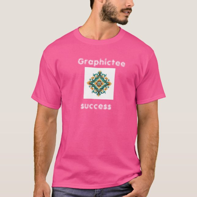 T-shirt foncé de base (Devant)