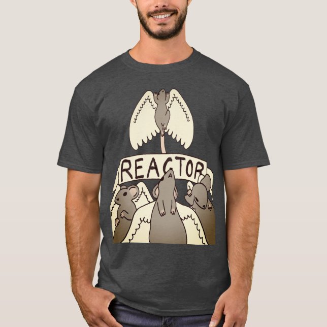 T-shirt foncé de base (Devant)