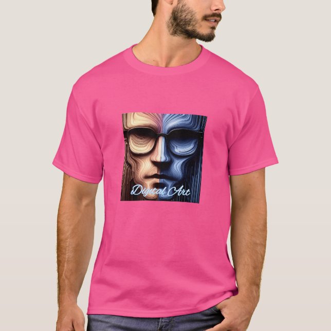 T-shirt foncé de base (Devant)