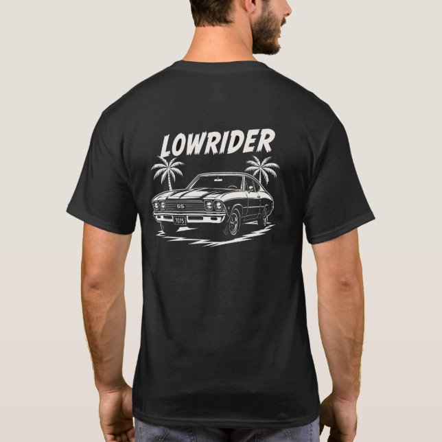 T-shirt foncé de base (Dos)