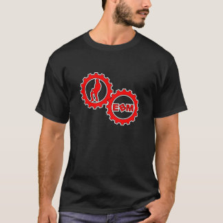 T-shirt foncé de base de "EBM Logo_3"