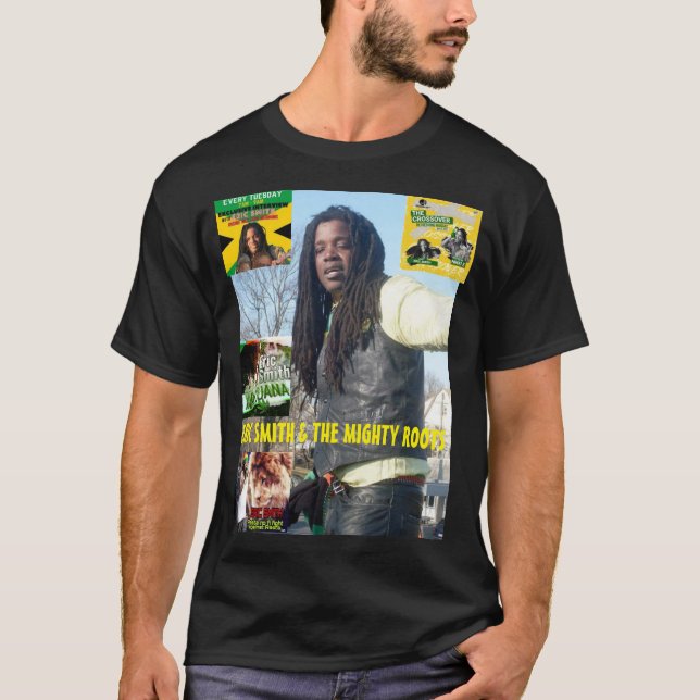 T-Shirt foncé de base du TOUR ERIC SMITH (Devant)