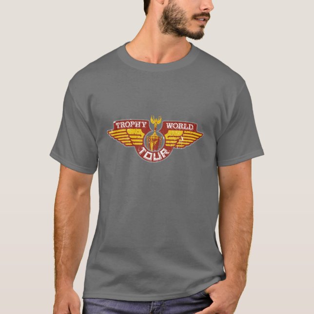 T-shirt foncé de base (TWT s'envole le logo) (Devant)