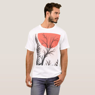 T-shirt foncé de forêt