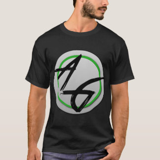 T-shirt foncé de logo de jeu d'APEX