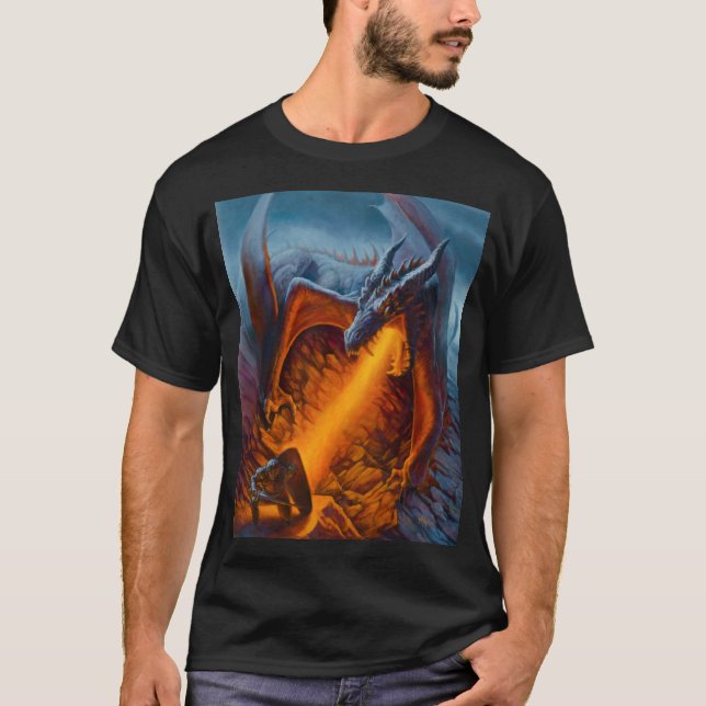 T-shirt foncé Fire Fight (Devant)