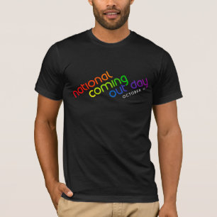 T-shirt foncé incliné de NCOD