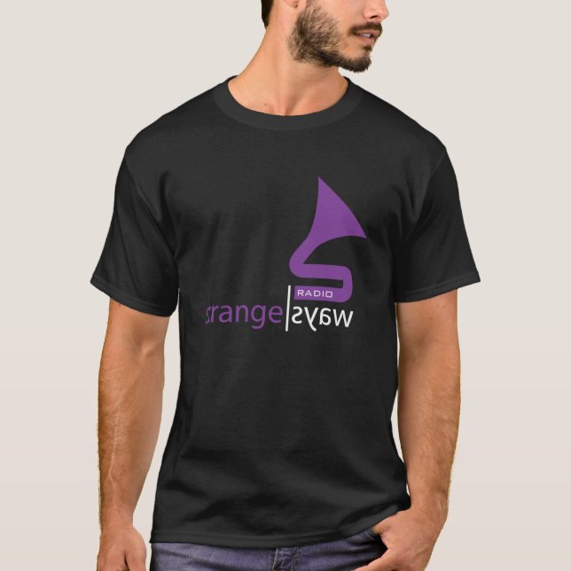 T-shirt foncé par radio de Strangeways (Devant)