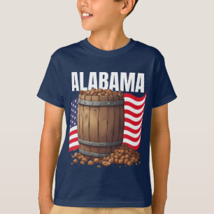 T-Shirt foncé pour garçon de l'Alabama