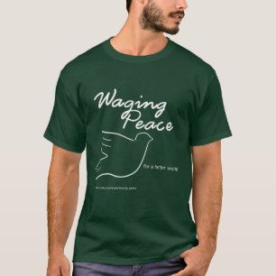 T-shirt foncé Waging Peace Dove