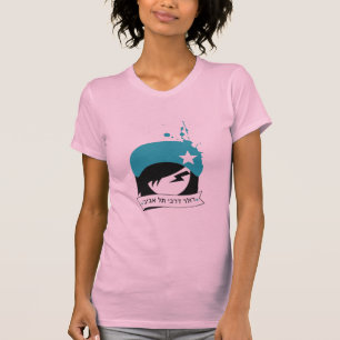 T-shirt Fonctionnaire hébreu logo "de filles de TLV Derby