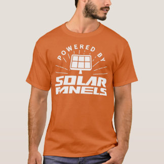 T-shirt Fonctionné par des panneaux solaires