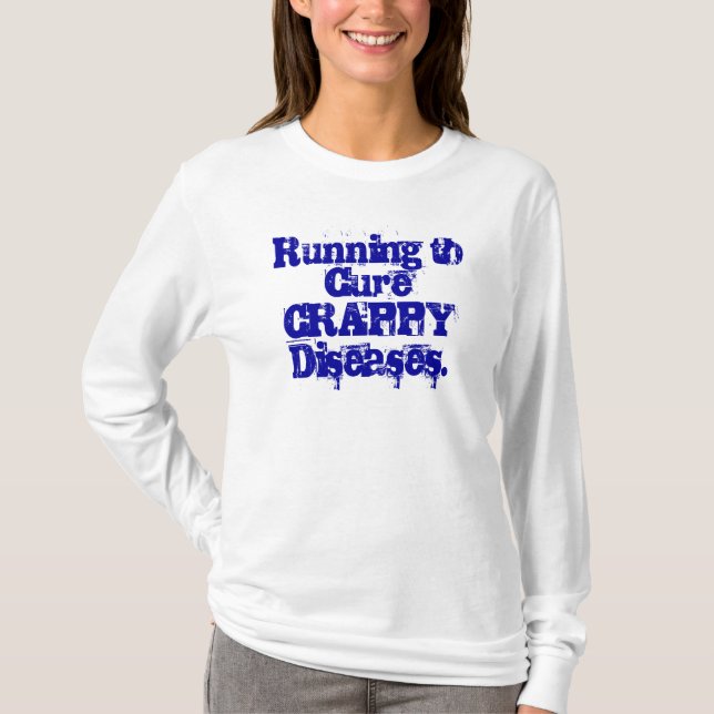 T-shirt Fonctionnement aux maladies de CureCRAPPY (Devant)