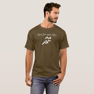 T-shirt Fonctionnement. Courez pendant votre vie !