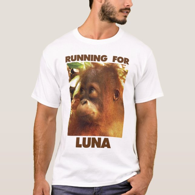 T-shirt Fonctionnement pour Luna - Outreach d'orang-outan (Devant)