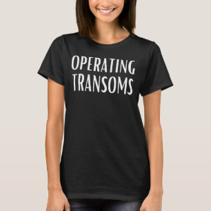 T-shirt Fonctionnement Transoms Rénovation de la maison