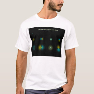 T-shirt Fonctions d'onde orbitales d'électron