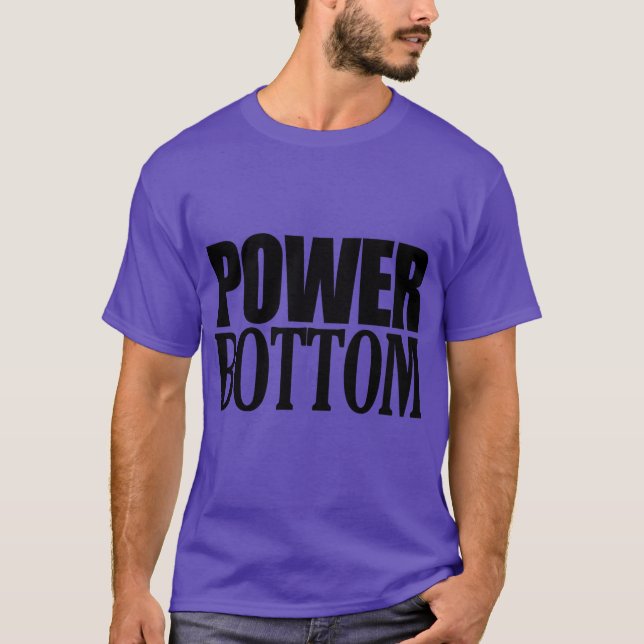 T-SHIRT FOND DE POWER (Devant)