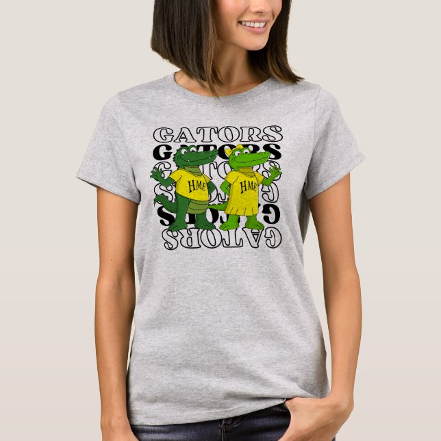 T-shirt Fond d'écran Miroir Gator (Devant)