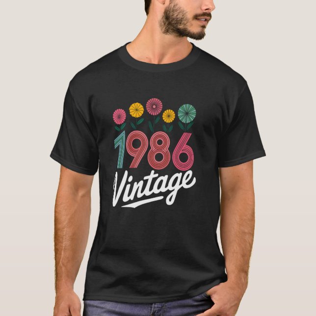 T-shirt Fond noir impression blanche (Devant)