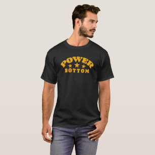 T-shirt Fond puissant avec des étoiles dans le style rétro