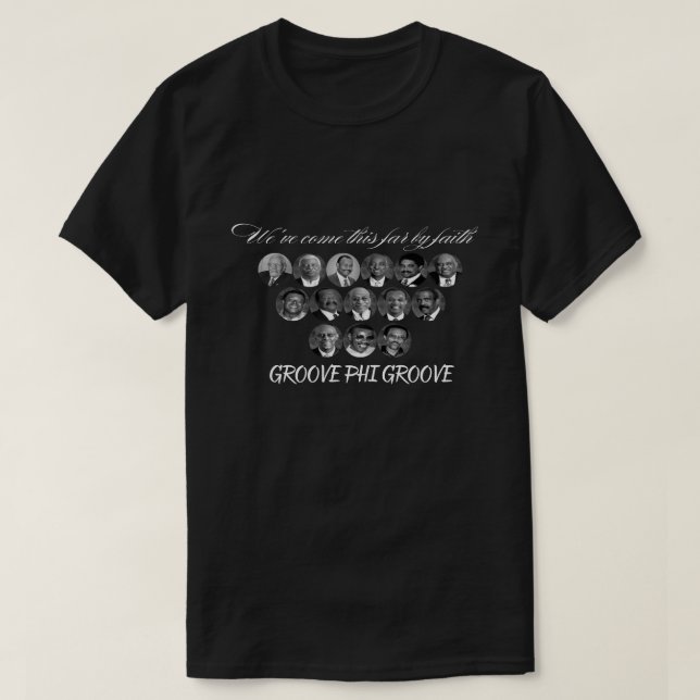 T-shirt Fondateurs de Groove Phi Groove (Design devant)