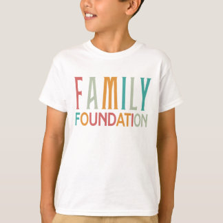 T-shirt Fondation familiale enfants multicolore