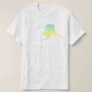 T-shirt fondu de refroidissement de l'alaska