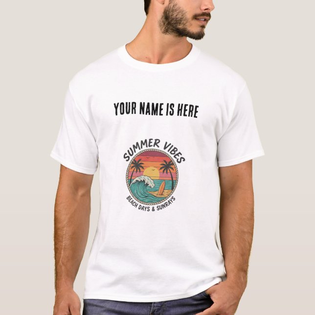 T-shirt Fonix - Vibe Été (Devant)