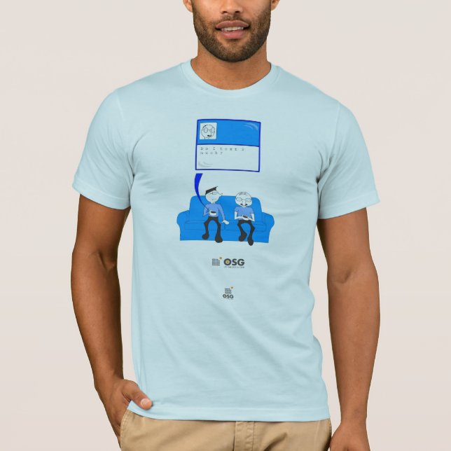 T-shirt Font-ils le texte d'I trop ? (Devant)