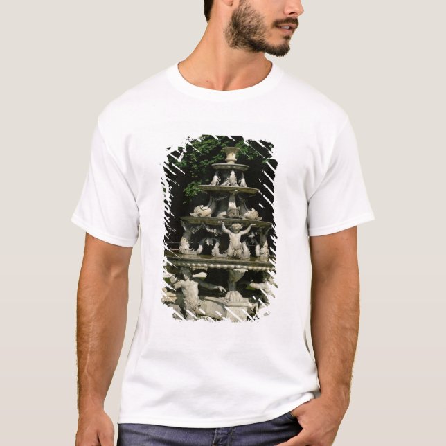 T-shirt Fontaine de la Pyramide (Devant)