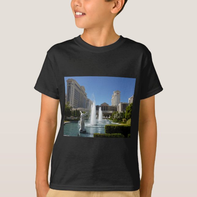T-shirt Fontaine du Las Vegas Caesars Palace (Devant)
