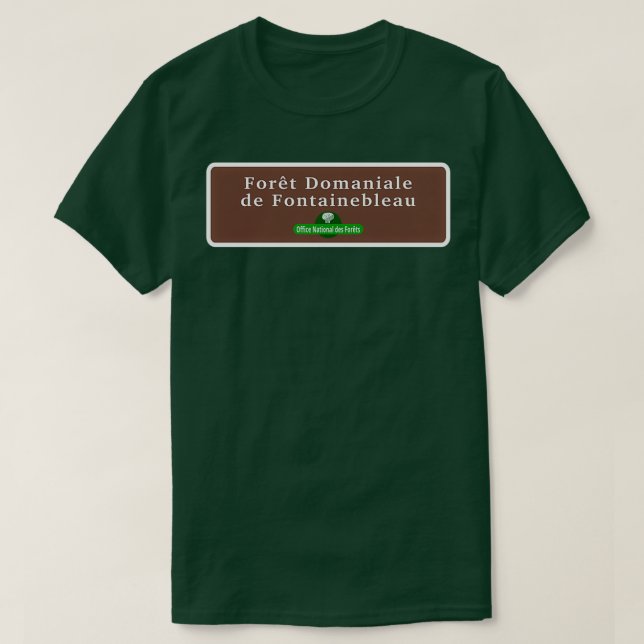 T-shirt Fontainebleau (Design devant)
