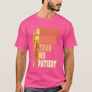 T-shirt Fonte plus vite que ma patience Météo chaude été
