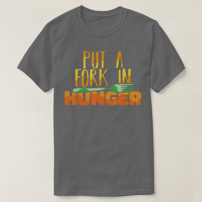 T-shirt Food Bank Volunteers  (Design devant)