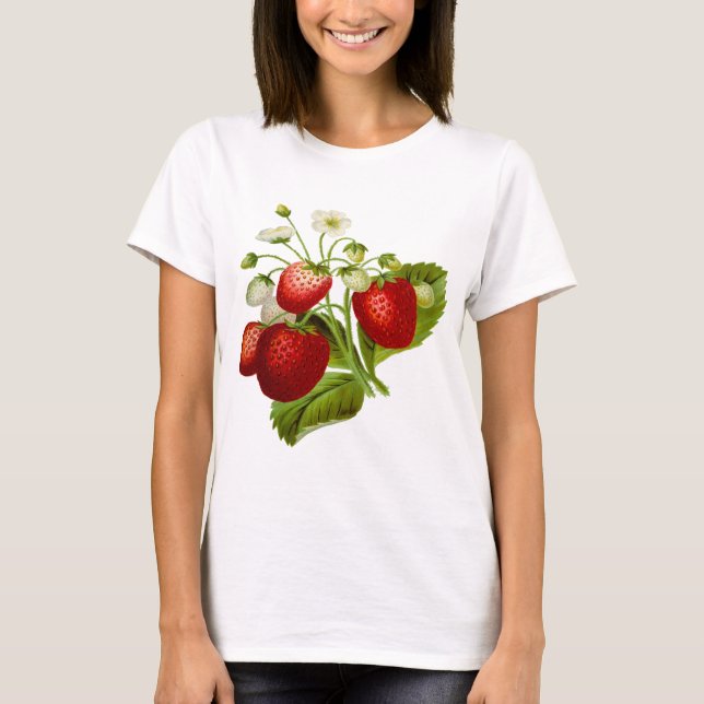T-shirt Food fruit leaf leafy (Devant)