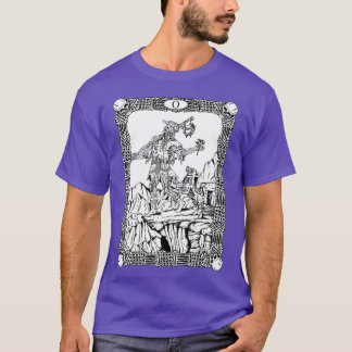 T-shirt Fool de Tarot Zombie