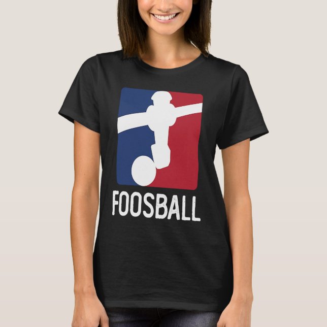 T-shirt Foosball Player No Spinnies Table Soccer Player Fa (Devant)
