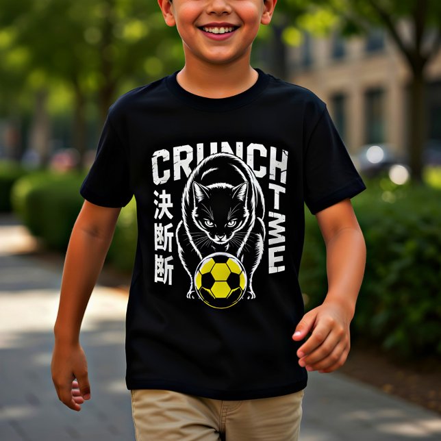 T-Shirt Foot Cat Intense - Cadeau pour Athlètes (Créateur téléchargé)