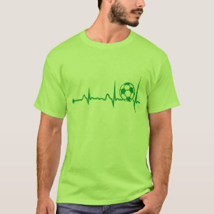 T-shirt foot trace cardiaque 0