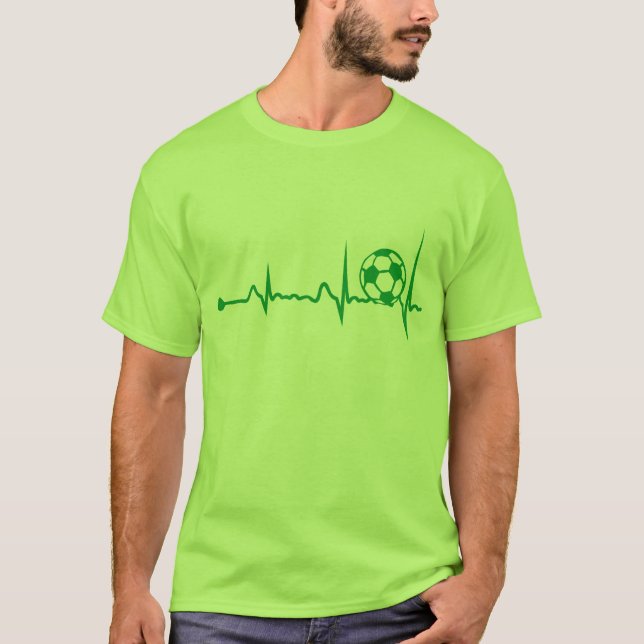 T-shirt foot trace cardiaque 0 (Devant)